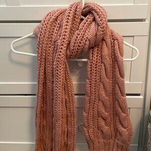 Pink Acrylic Scarf
